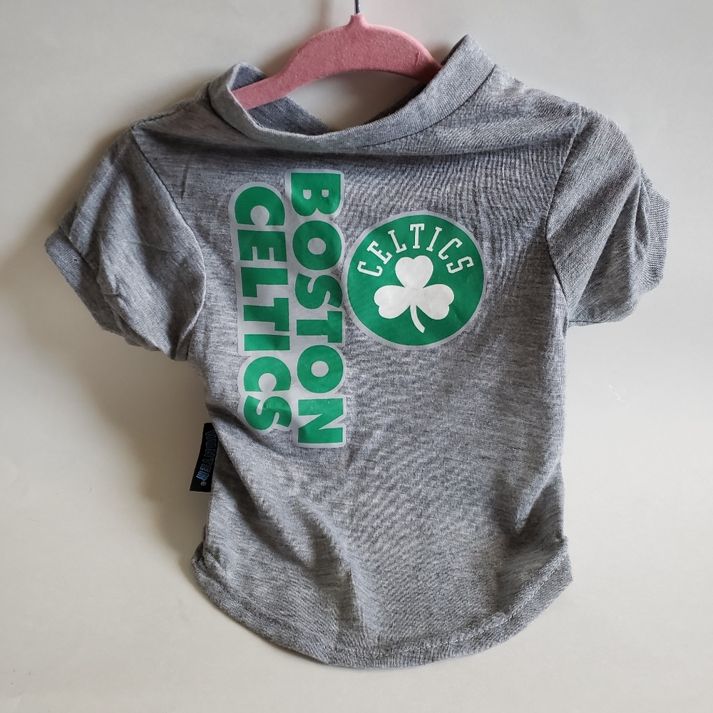 Boston Celtics Dog T-Shirt